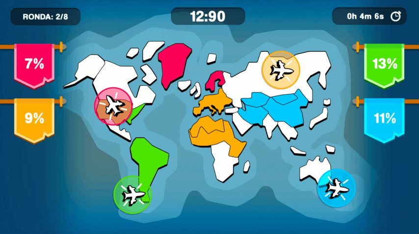 AIR CONQUEST — Conquista el mapa del mundo con tu escuadrón aéreo